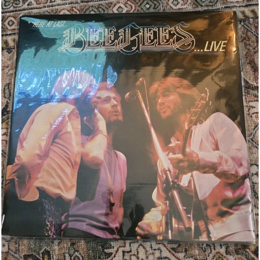 Bee Gees Live Double vinyl LP album "Here at Last" 1977